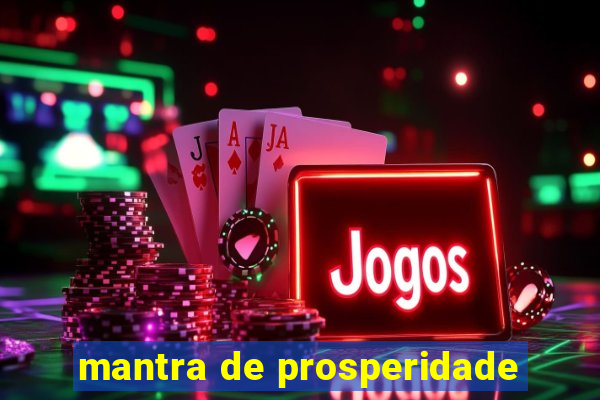 mantra de prosperidade